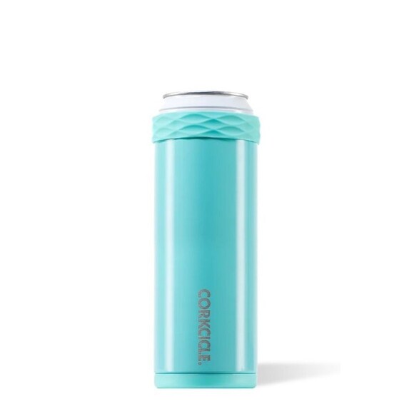 Corkcicle Slim Arctican Fits 12 oz Small Cans Unicorn Magic OR Turquoise - Picture 4 of 12